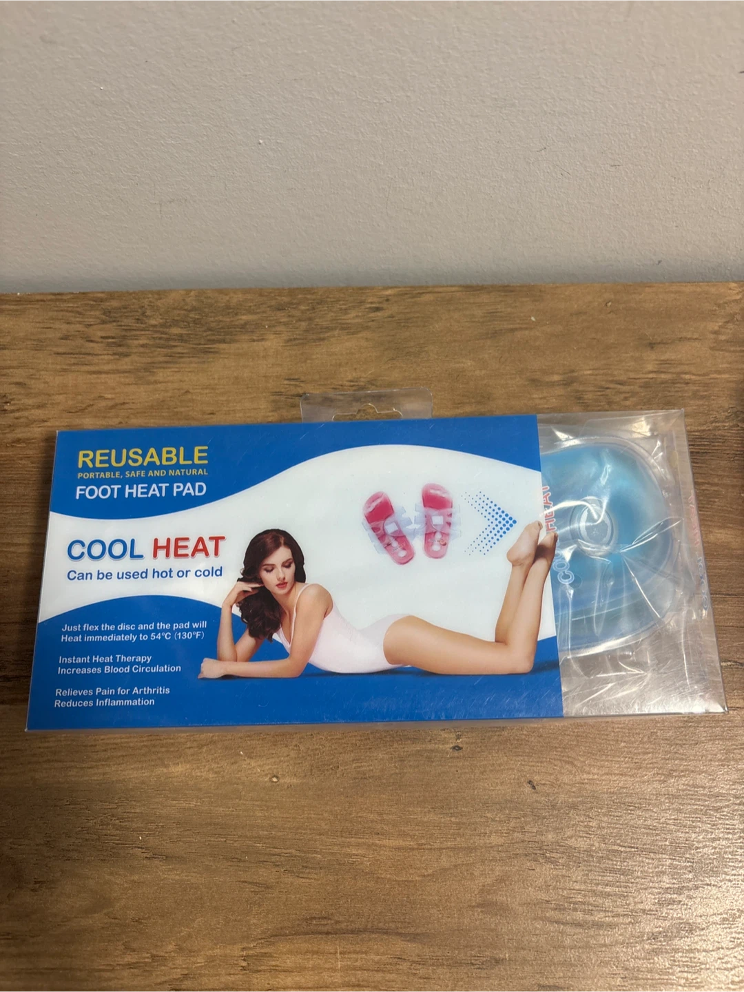 New Reusable Foot Heat Pad
