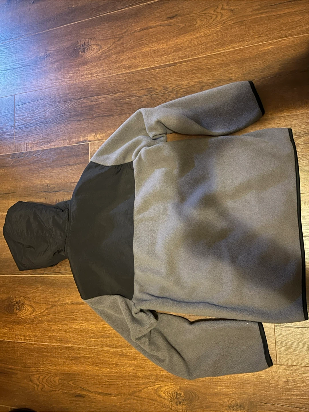 Old Navy Boys 14/16 Grey Fleece Zip Up - photo 2