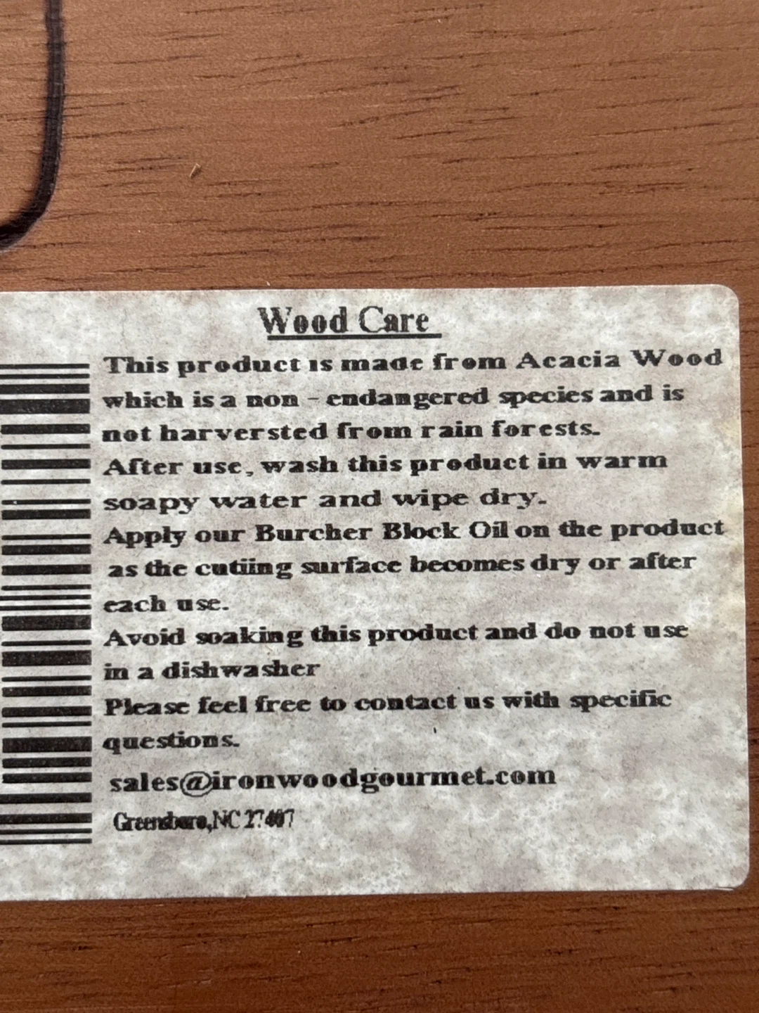 Ironwood Gourmet Acacia Wood Tea Box - photo 4
