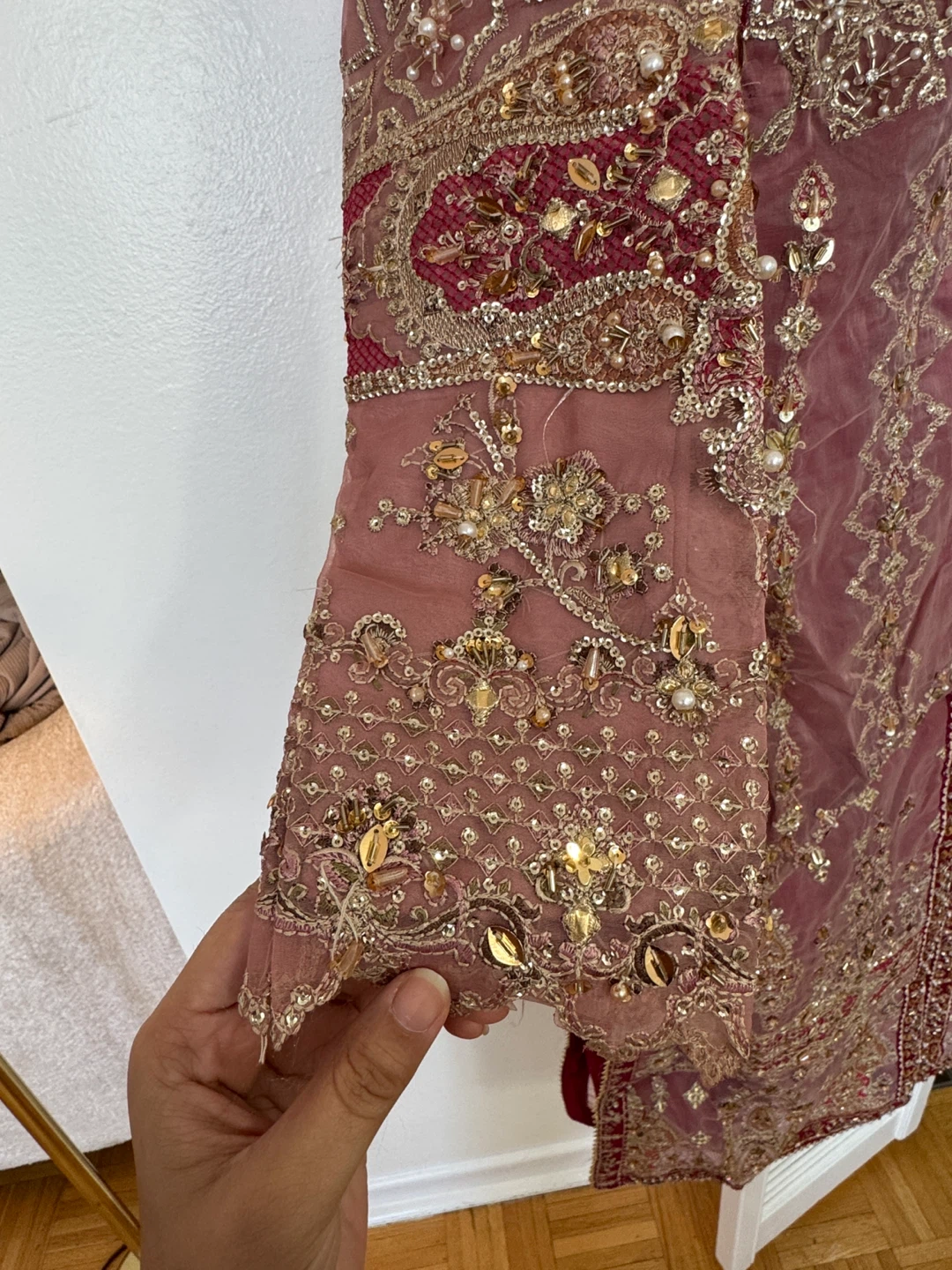 Qalamkar Festive dress - photo 5