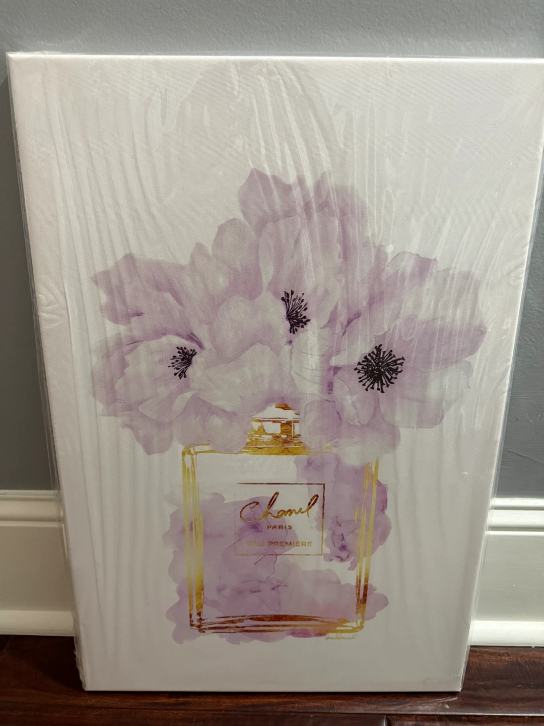 Chanel Paris Eau Premiere Perfume Bottle Canvas Wall Art - photo 2