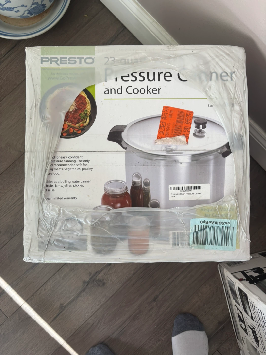Presto 23-Quart Pressure Canner and Cooker
