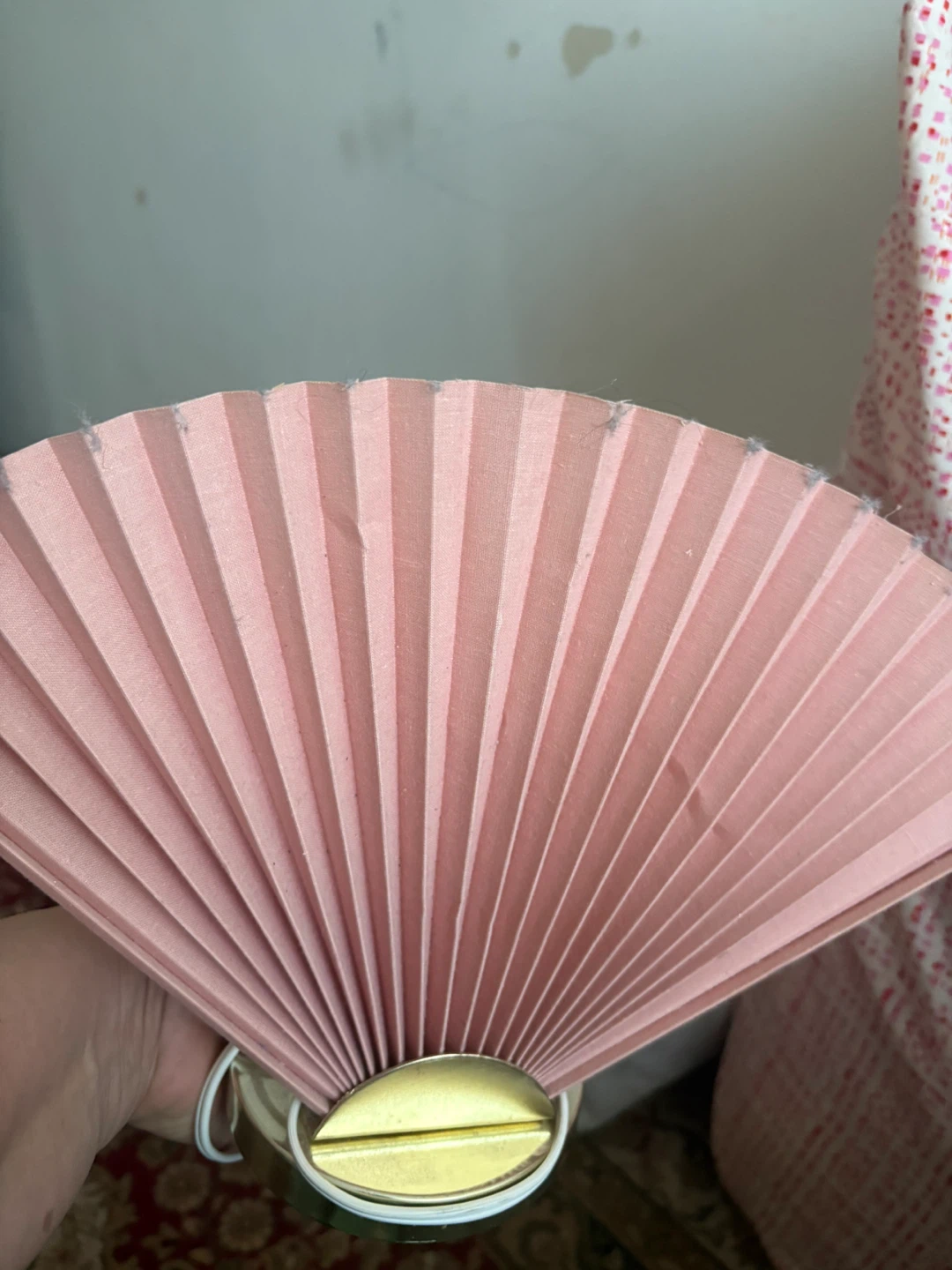 Origami Fan Table Lamp - photo 3