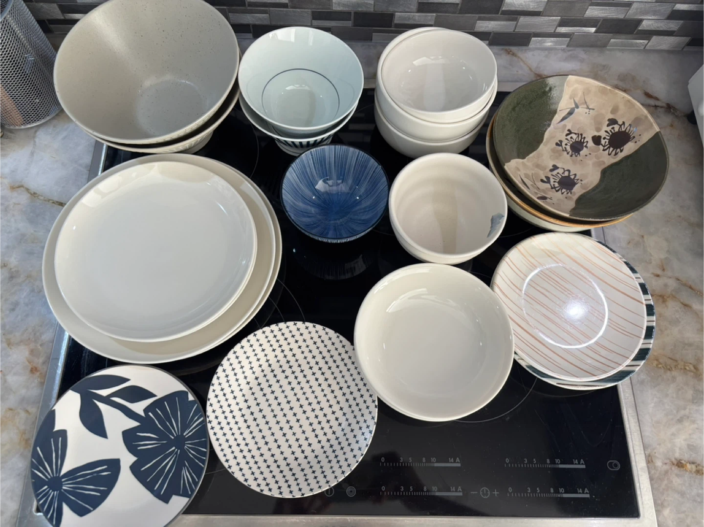 Ceramic Bowls and Plates （Muji and more)