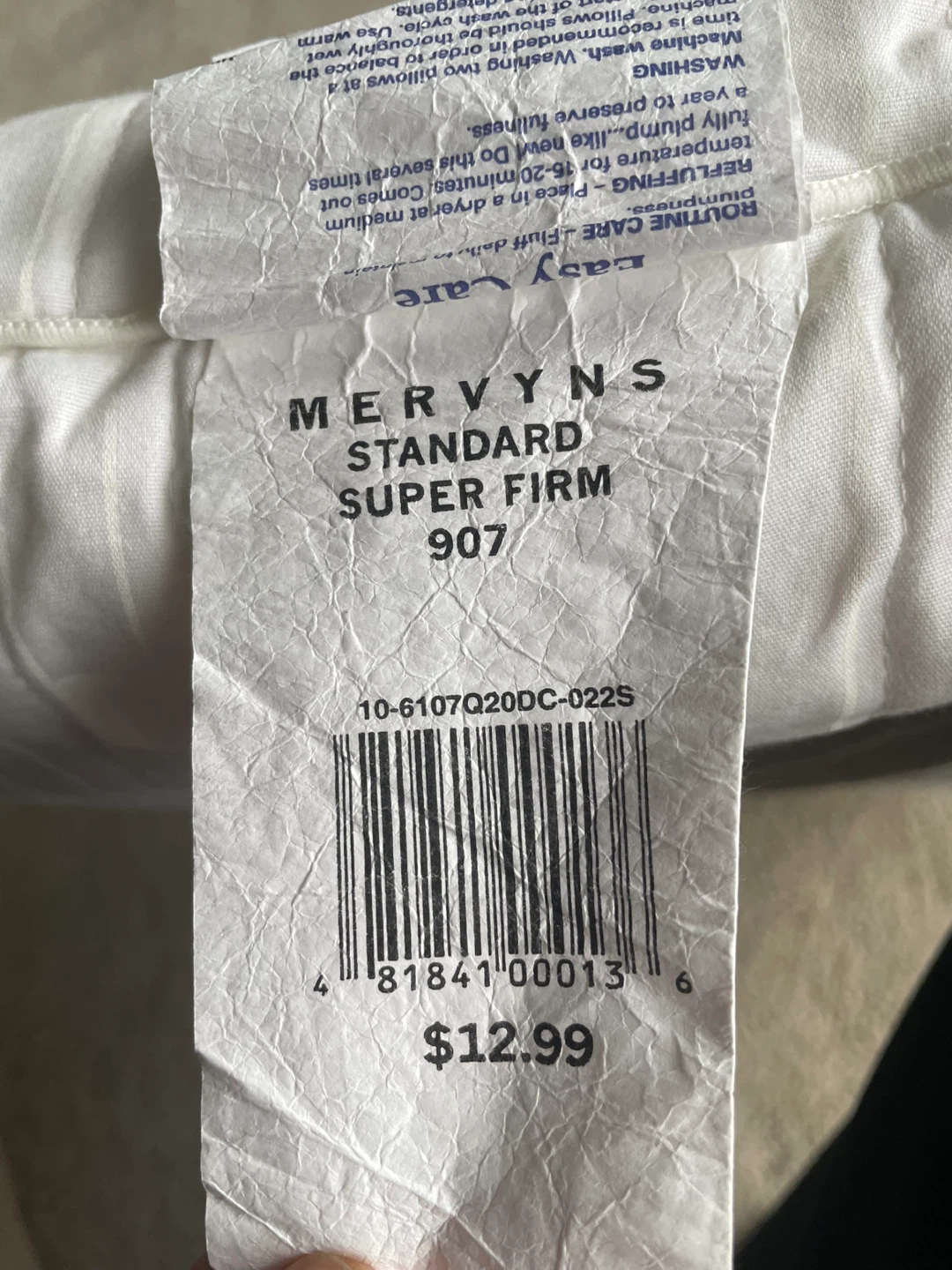 Mervyns Standard Super Firm Pillow - photo 5