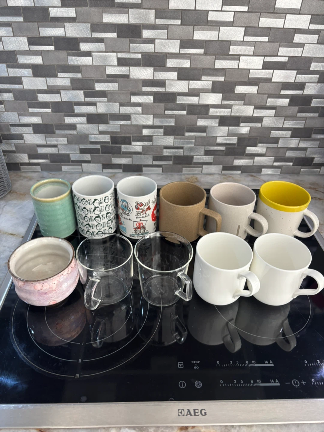 Assorted Mugs and Cups