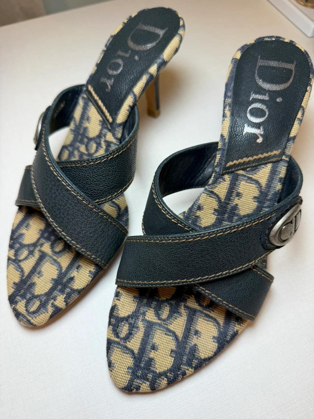 Christian Dior & Monogram Heeled Sandals