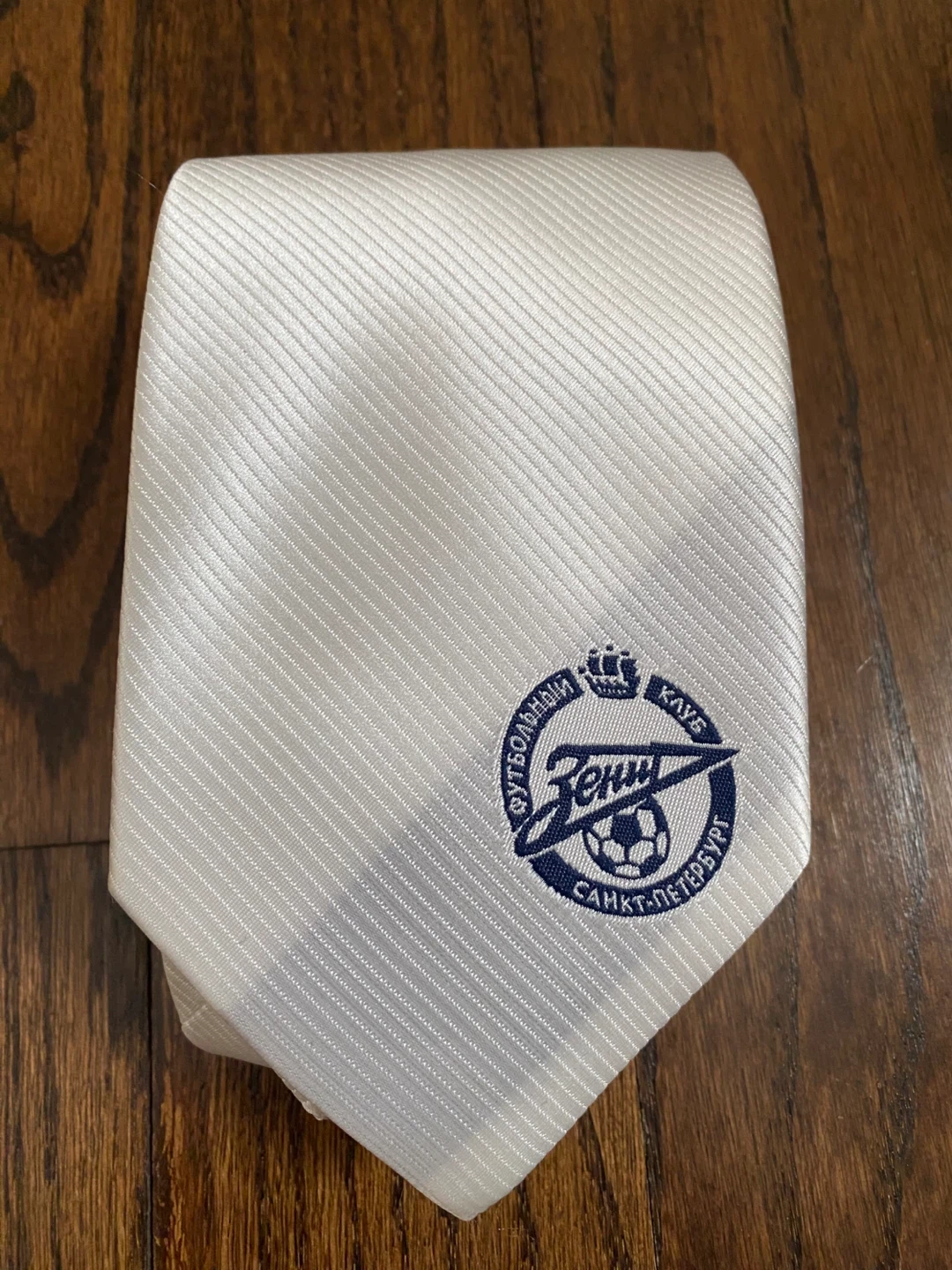 Zenit St. Petersburg White Logo Tie - photo 5