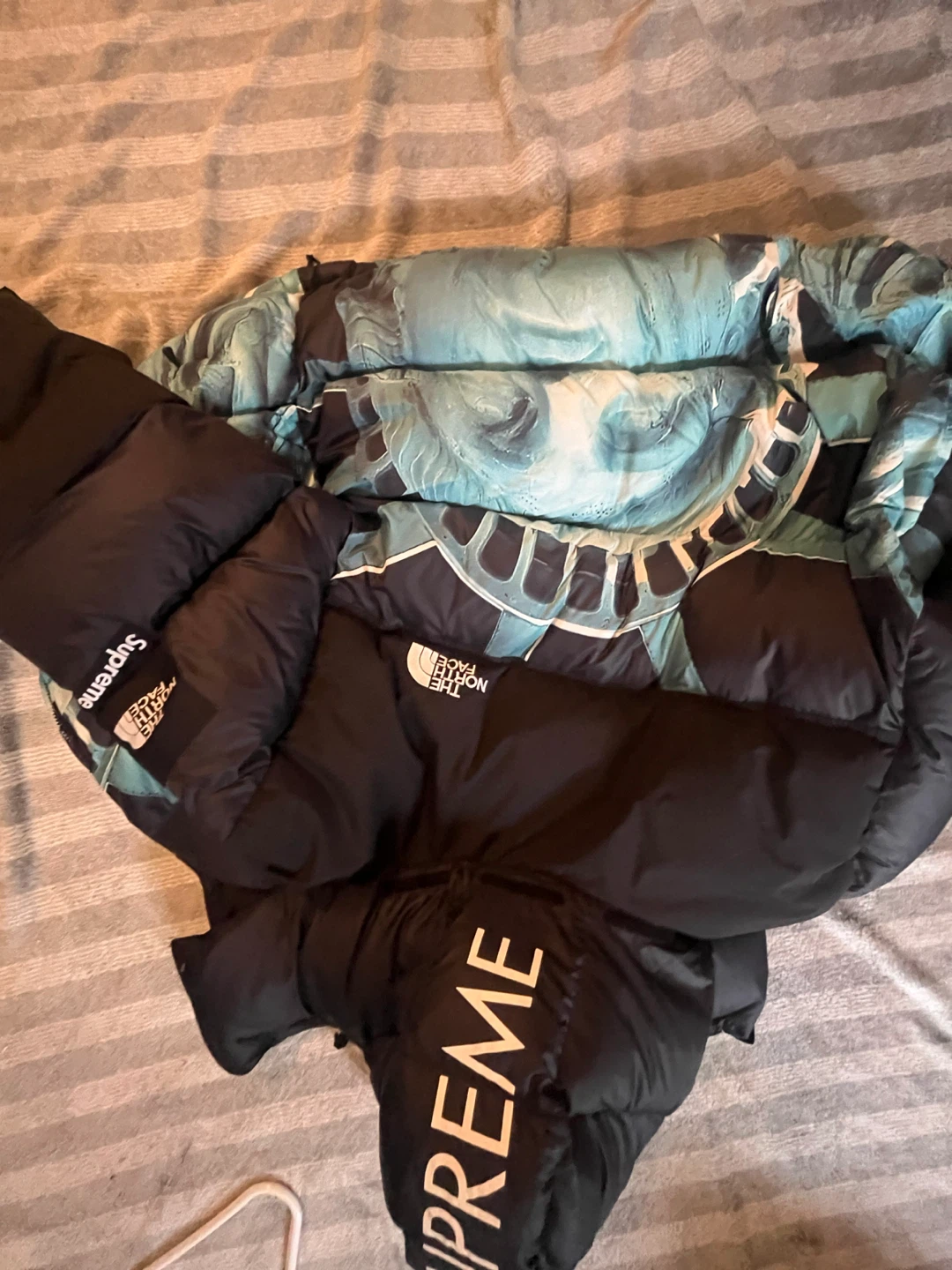 The North Face x Supreme Statue of Liberty Puffer Jacket