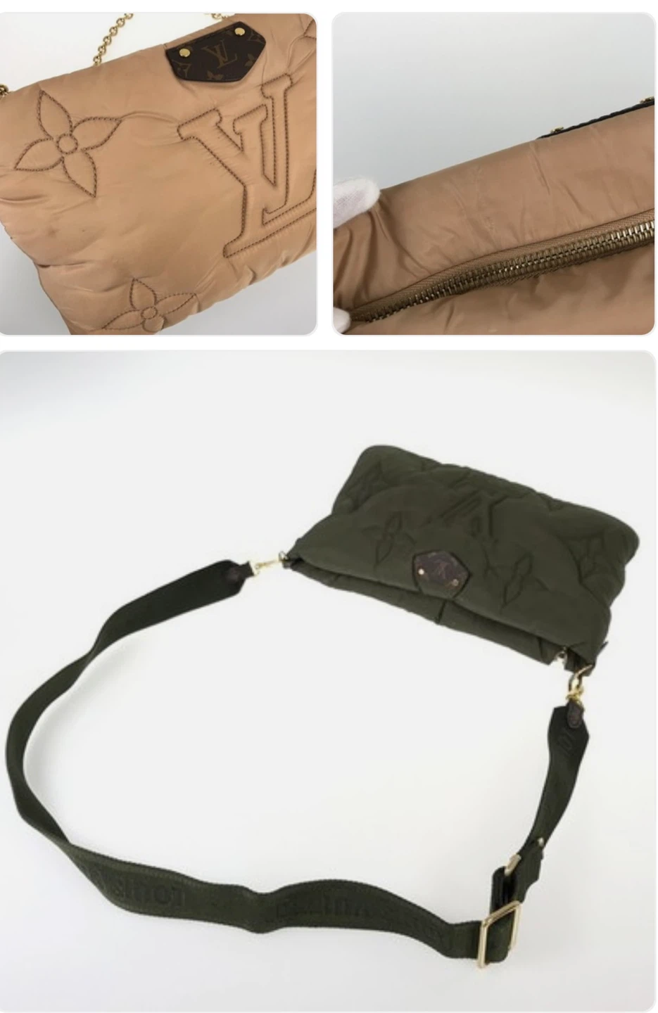 Louis Vuitton Puffy Nylon Shoulder Bag - photo 3