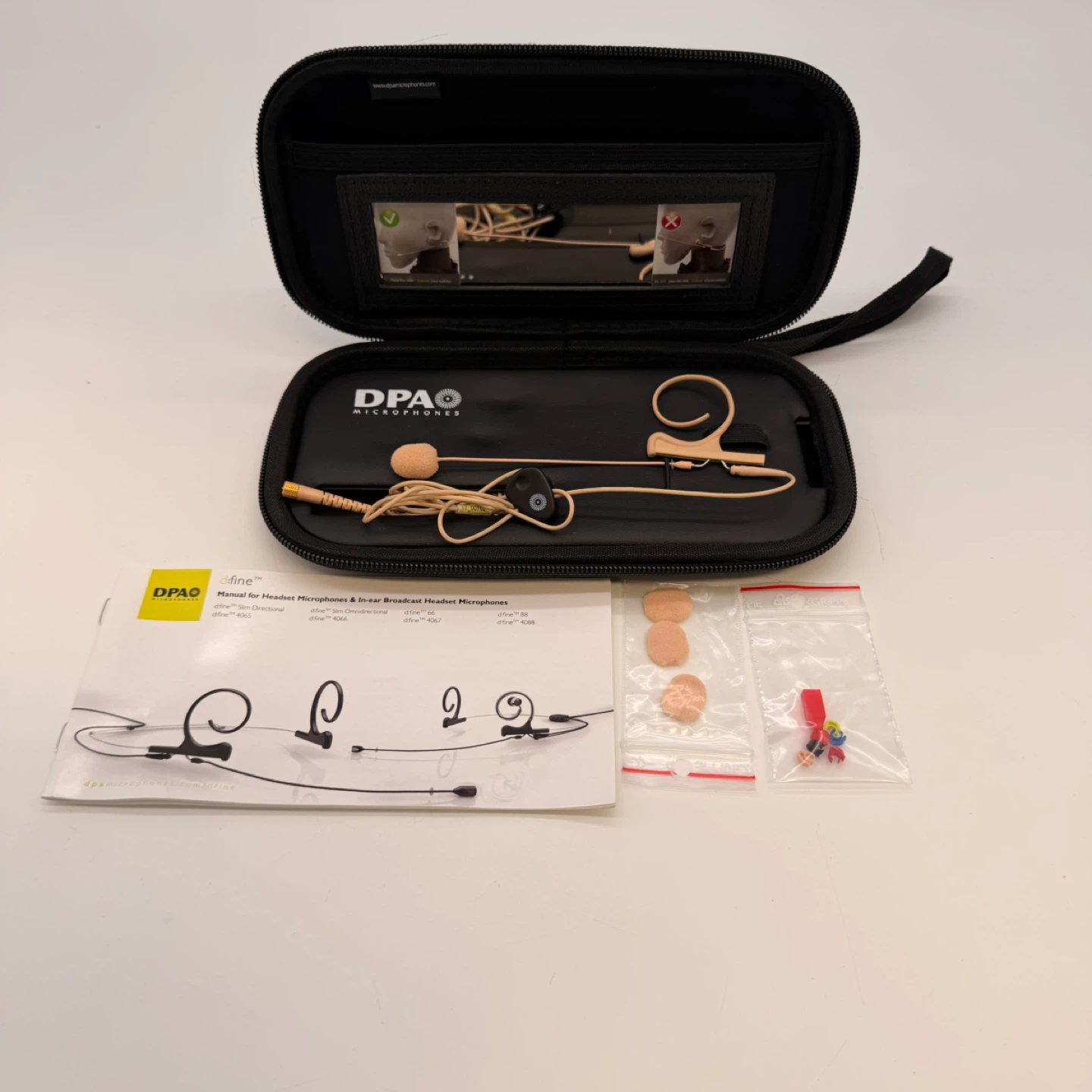 DPA d:fine Slim Single-Ear Directional Headset Mic FIDF00-M