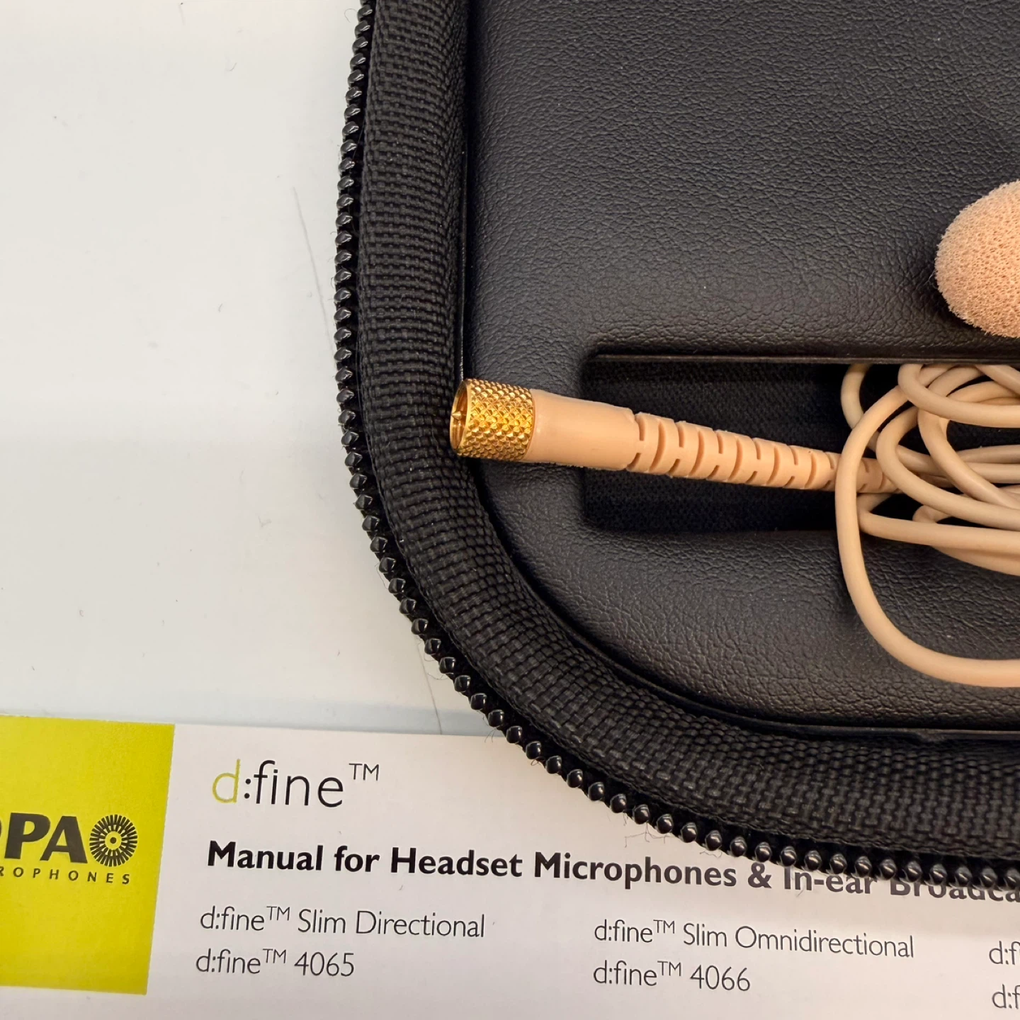 DPA d:fine Slim Single-Ear Directional Headset Mic FIDF00-M - photo 2
