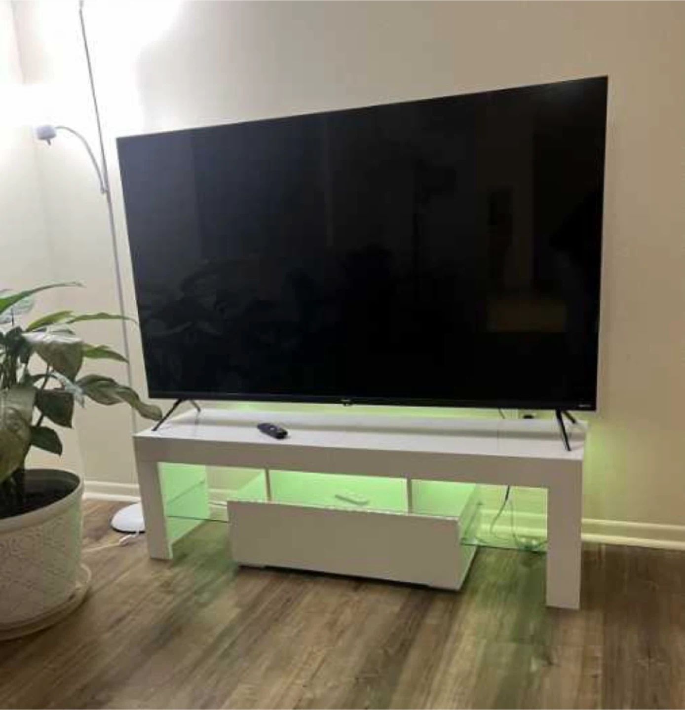 White TV Stand