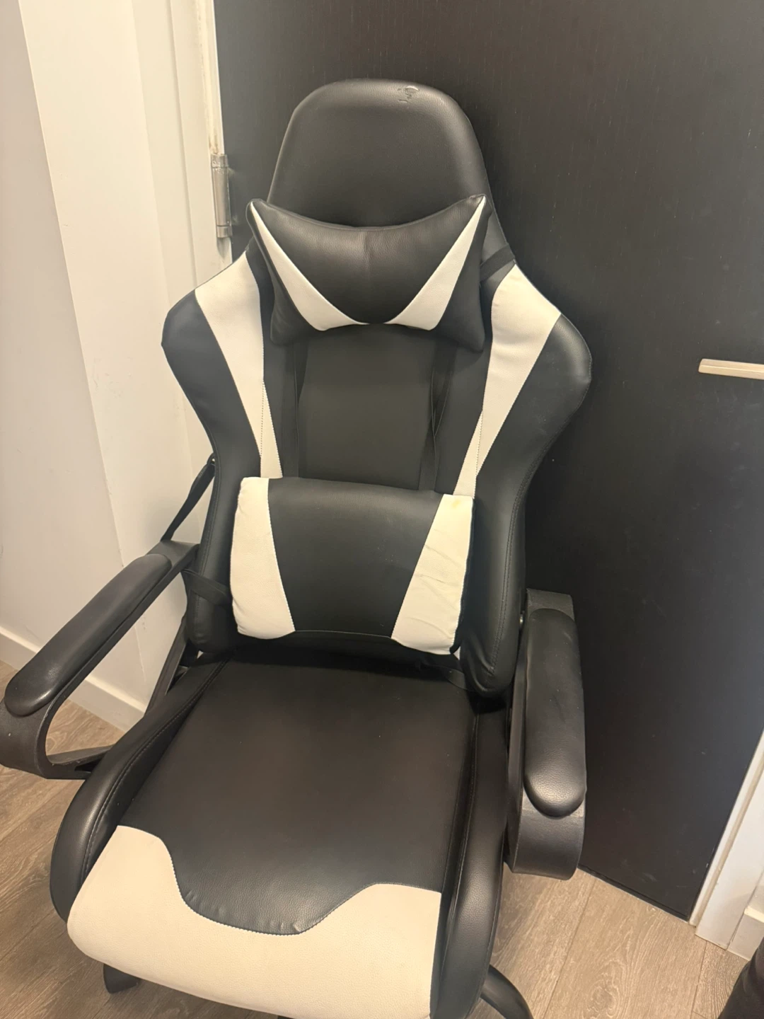 Black and White Gaming Chair