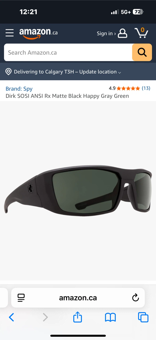 Spy Dirk Sosi ANSI Sunglasses Matte Black