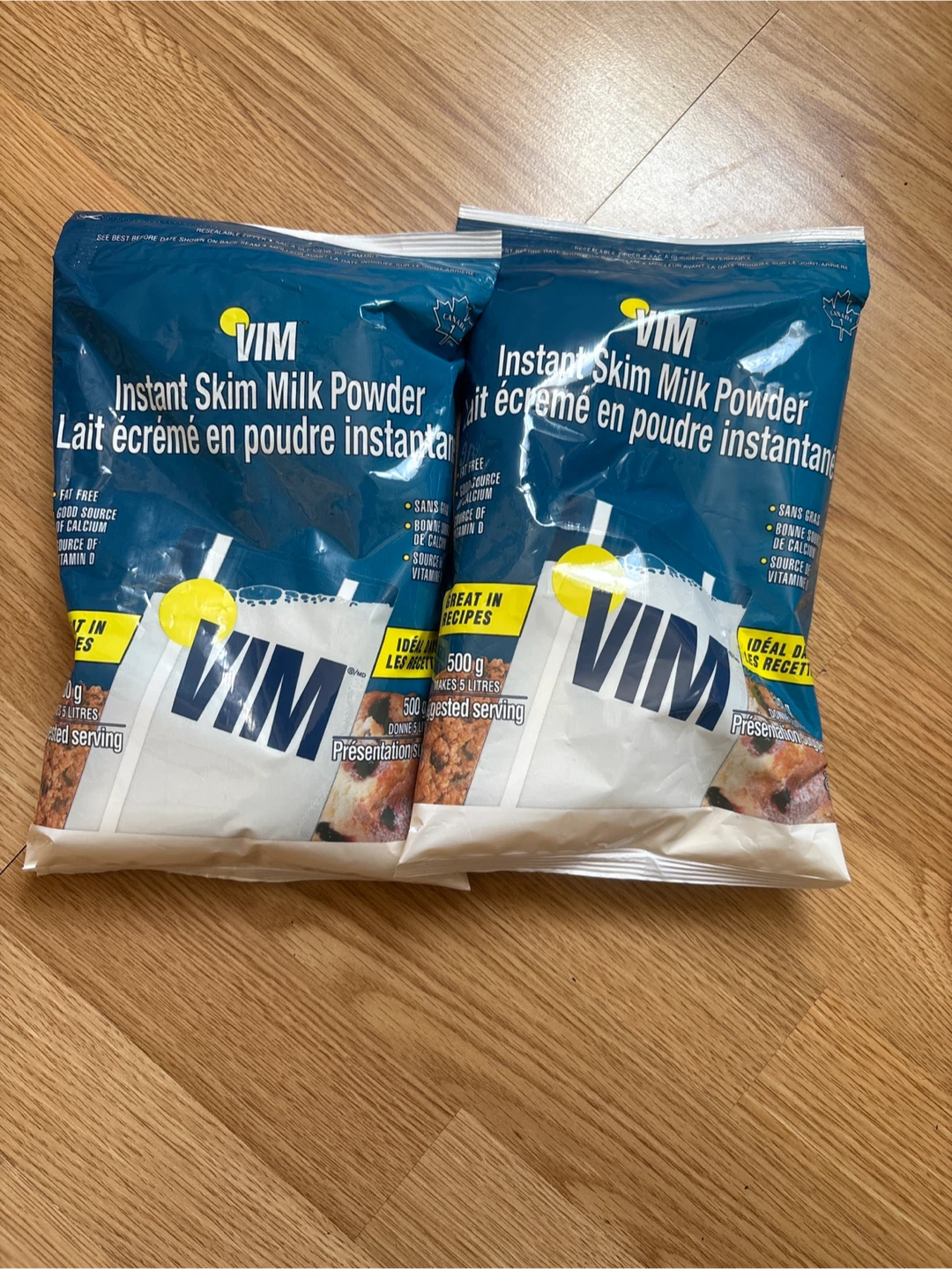 VIM Instant Skim Milk Powder 500g per bag