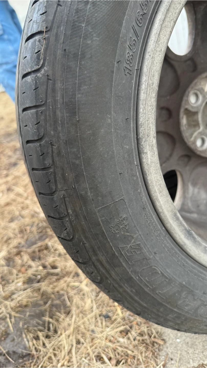 185/65R15 All-Season Tires on Rims - photo 4