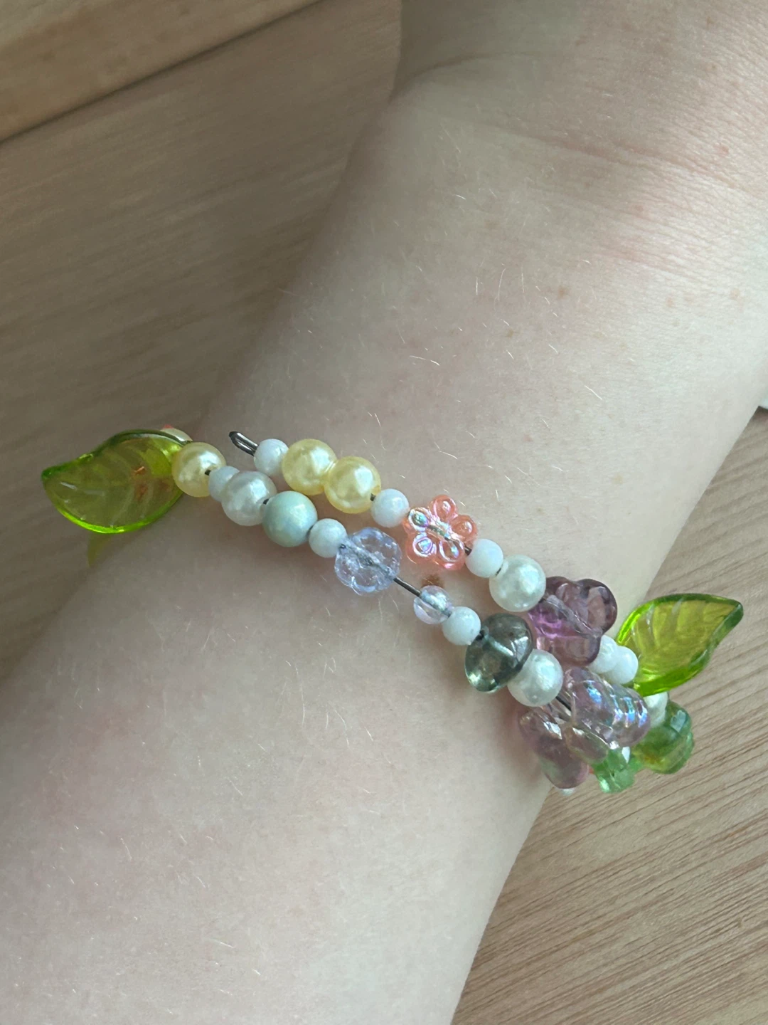 Handmade Floral Bracelet - Custom Orders Available! 🪷 - photo 2