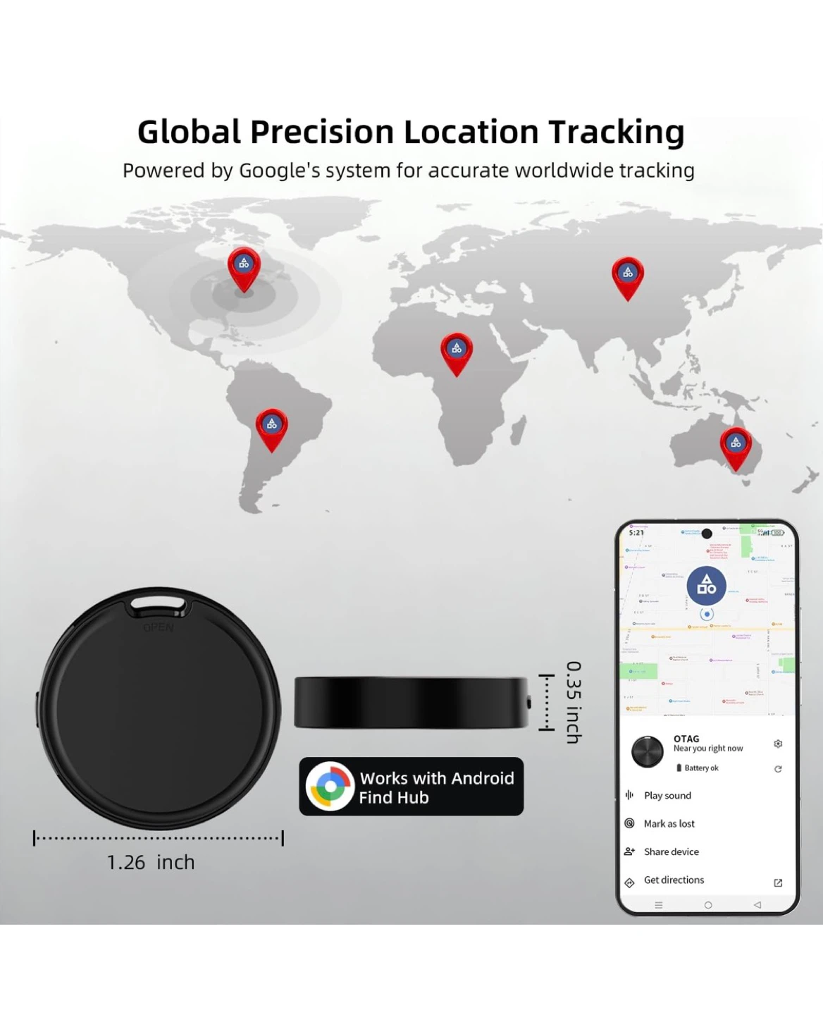 Black Item Tracker - Find Far Away - photo 3