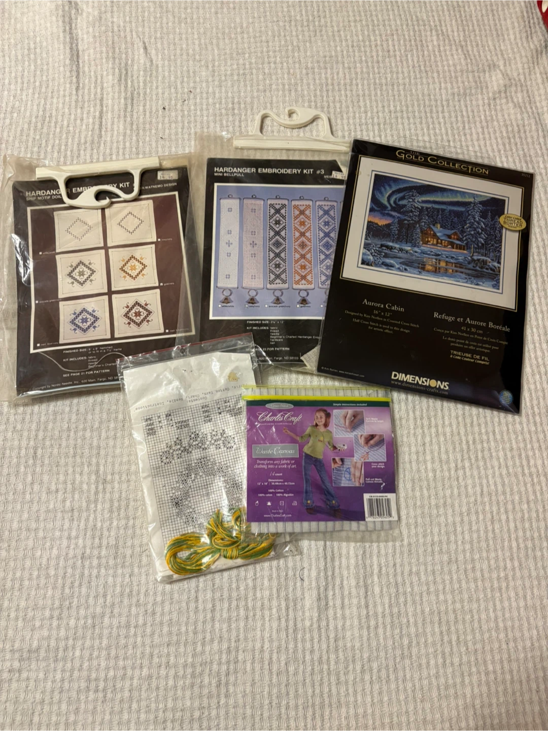 Dimensions Gold Collection and other Cross Stitch Kits
