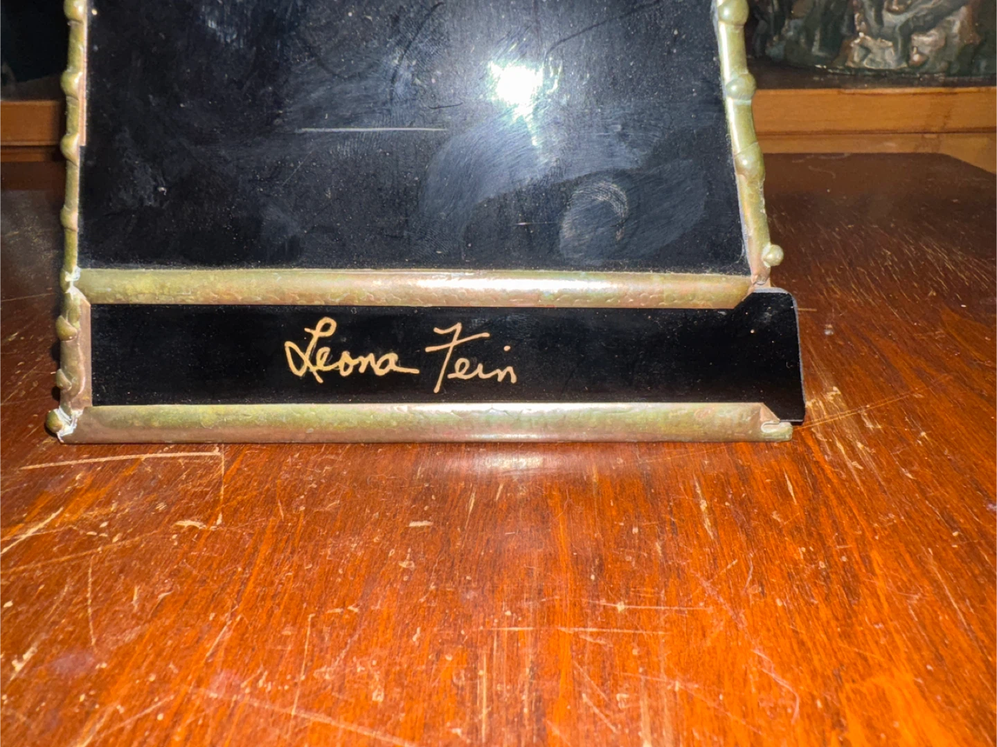 Leona Fein Stained Glass Pyramid Box - photo 3