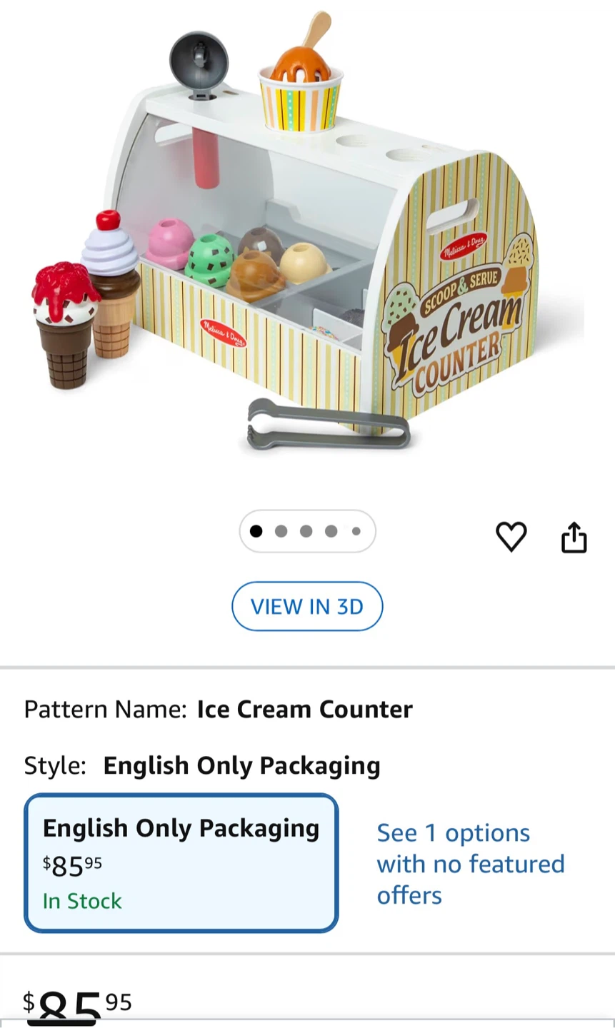 Melissa & Doug Scoop & Serve Ice Cream Counter - photo 2