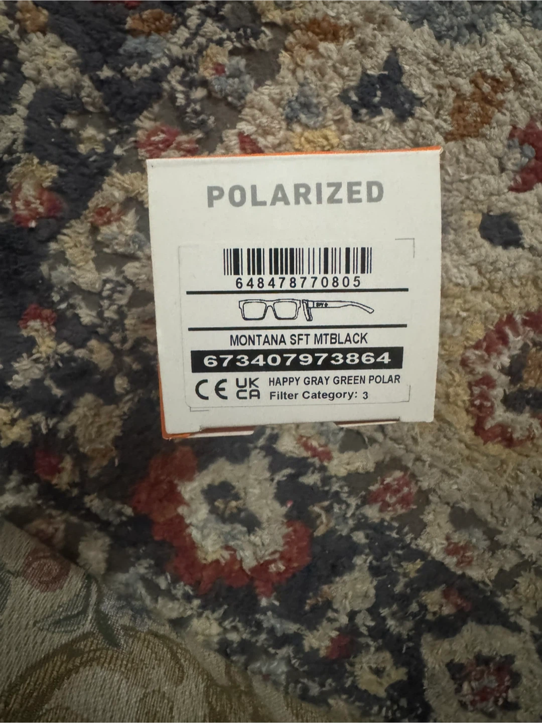SPY+ Montana Happy Gray Green Polarized Sunglasses - photo 2