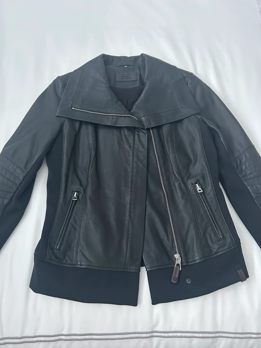 RUDSAK Black Leather Jacket