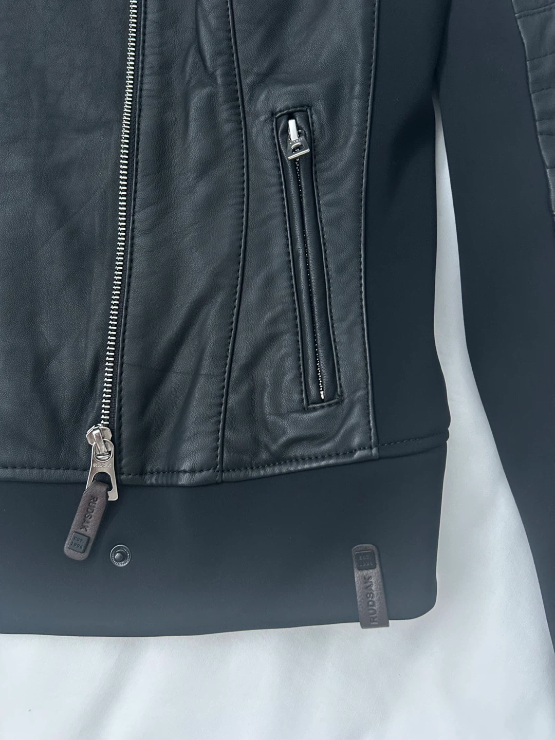 RUDSAK Black Leather Jacket - photo 3