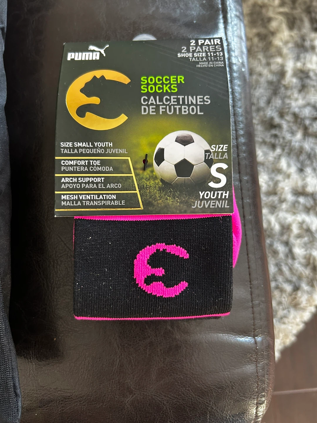 Nike Mercurial Soccer Shin Guards & Puma Soccer Socks - photo 2
