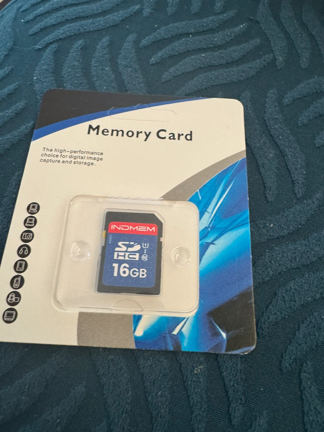 INDMEM 16GB SDHC Memory Card