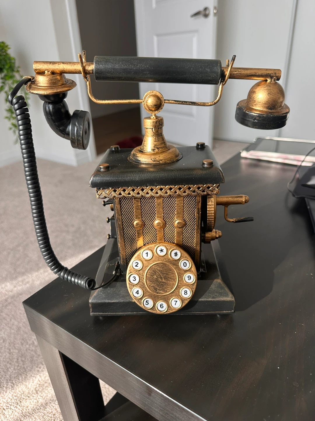 Vintage Rotary Phone Decor
