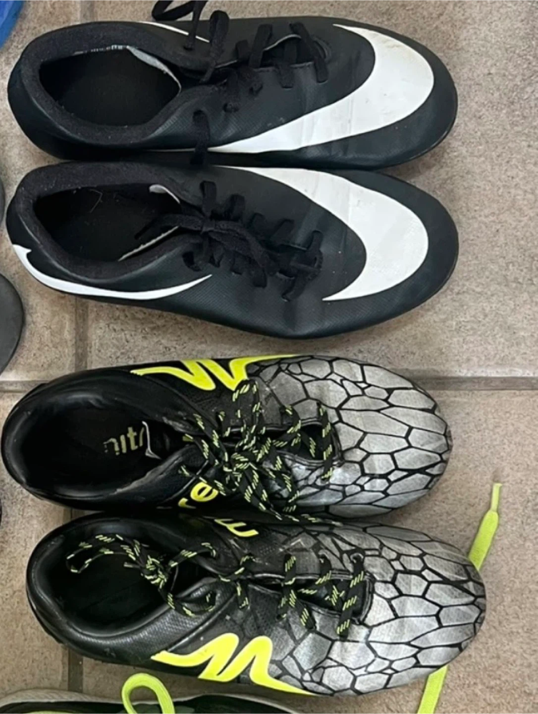 10 each Nike Soccer Cleats & Unbranded Soccer Cleats