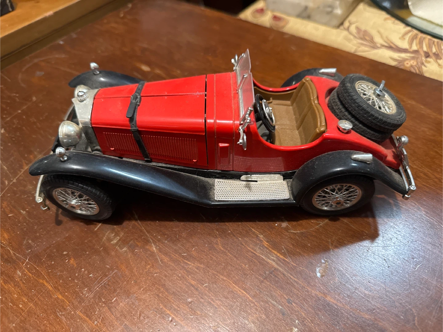 Red Vintage Toy Car