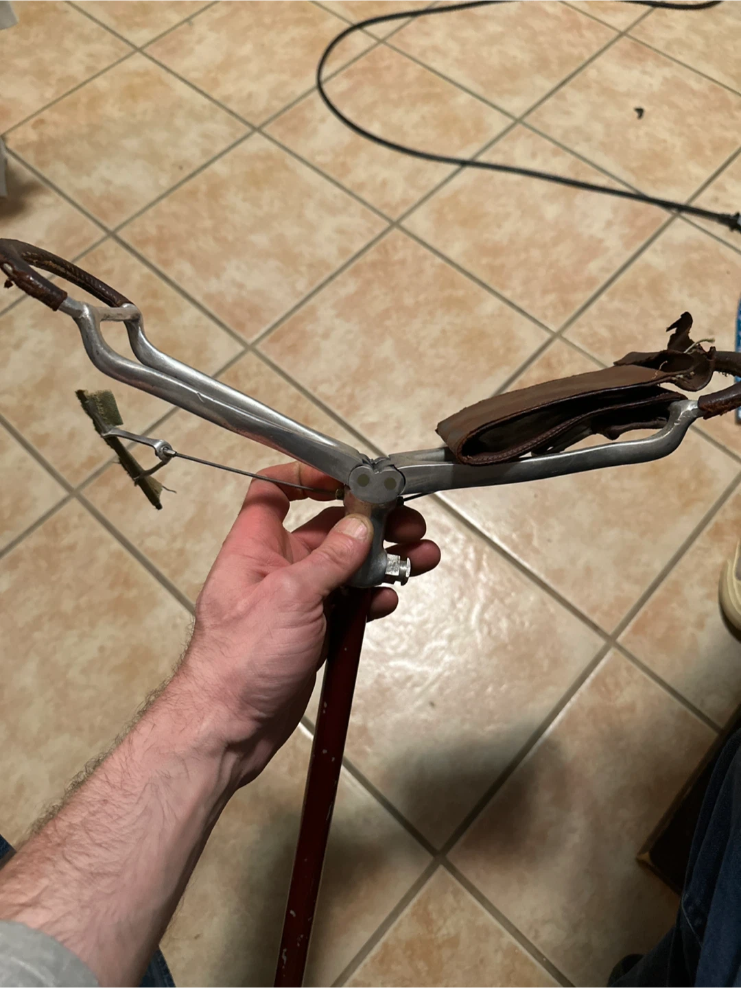 Victorian shooting Seat Stick