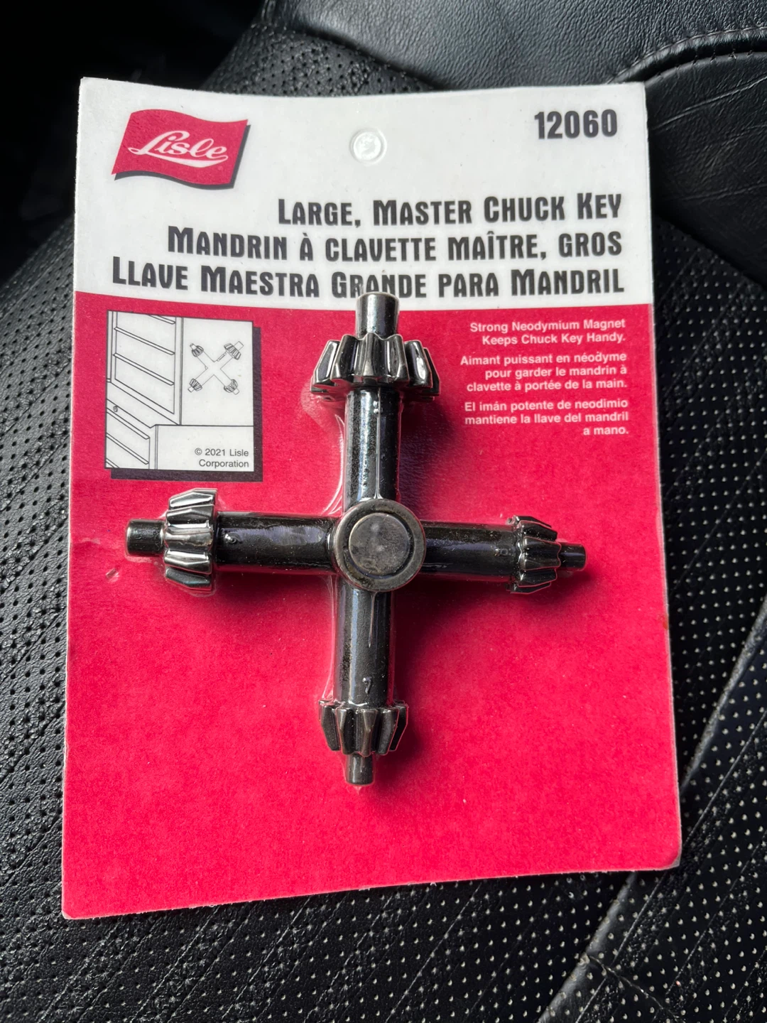 Lisle 12060 Large Master Chuck Key