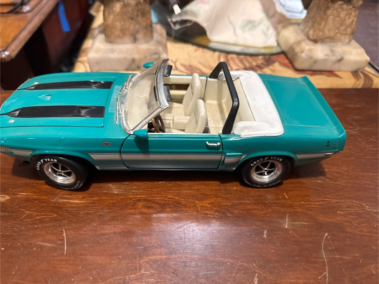 1969 Shelby GT-500 convertible Green Finish Model Car - photo 2
