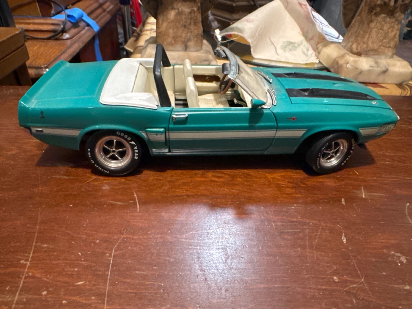 1969 Shelby GT-500 convertible Green Finish Model Car