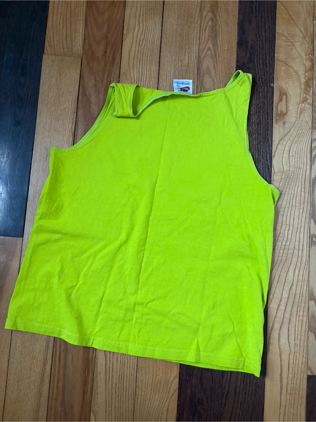 Vintage Nike slime tank top L 90s made in usa - photo 5