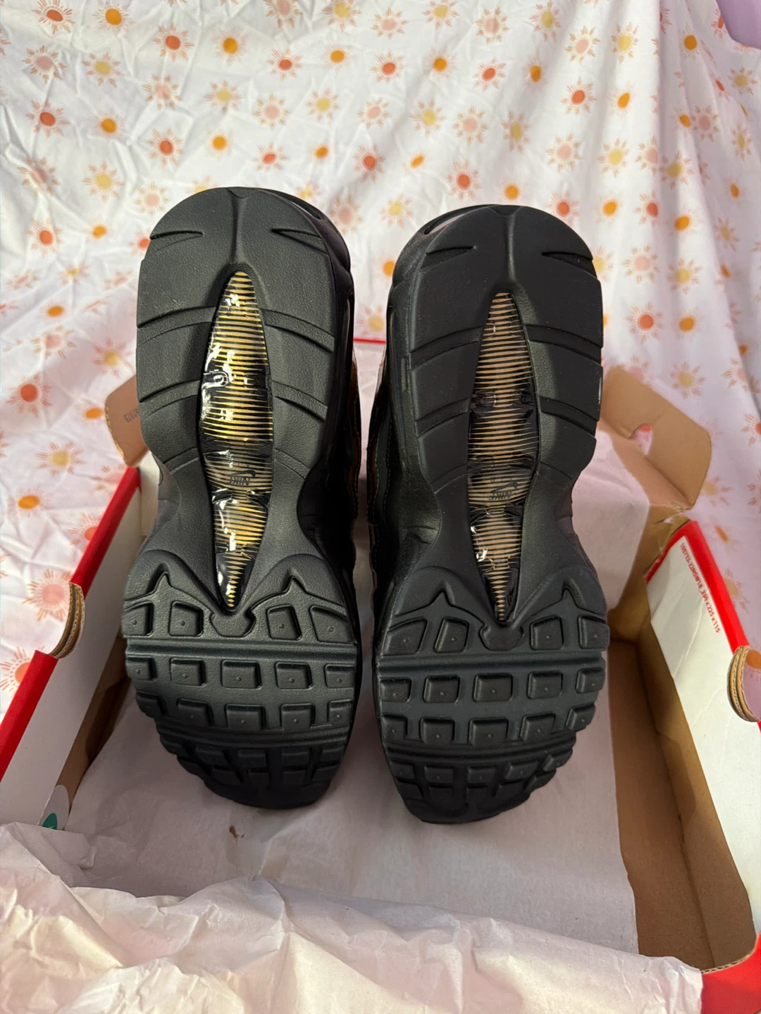Nike Air Max 95 PRM Black Gold Sneakers - Size 10.5 - photo 4