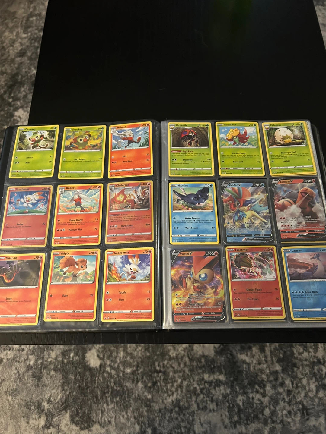 Pokemon cards and binder - photo 3