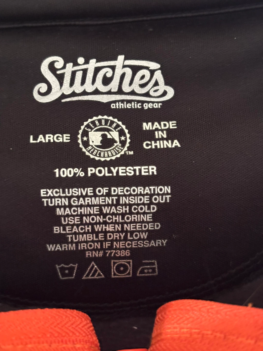 Stitches Athletic Gear San Francisco Giants Jacket Size Large - photo 3