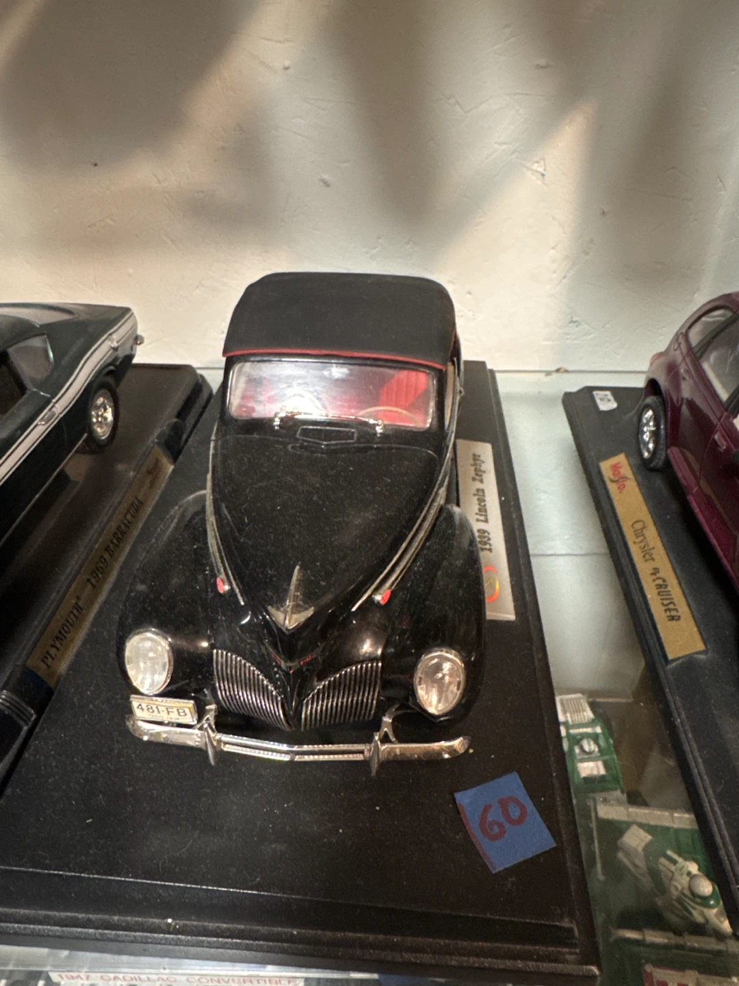 1939 Lincoln Zephyr Diecast Model Car