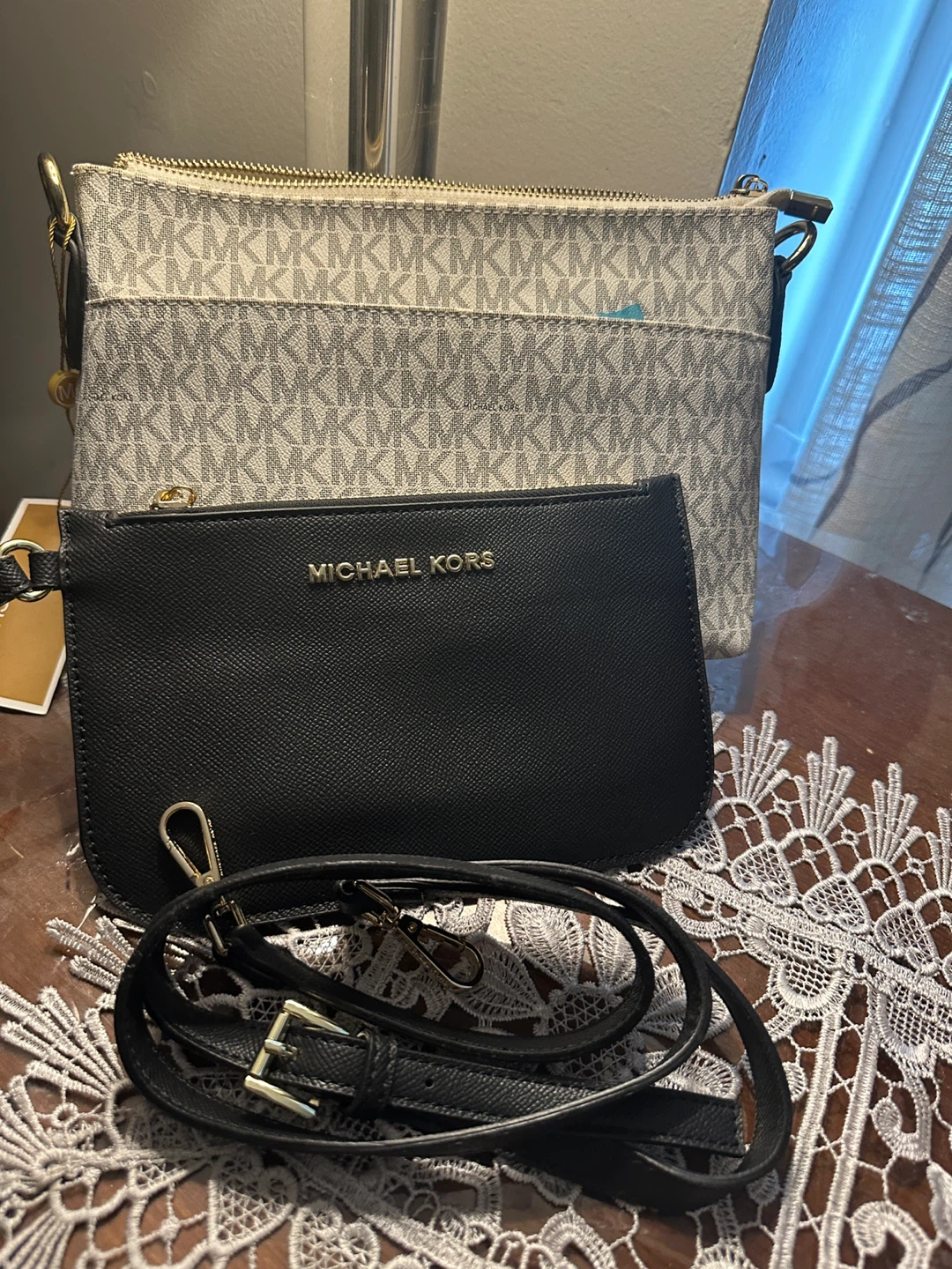 Michael Kors Monogram Crossbody Bag Set - photo 3