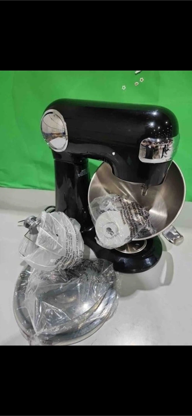 Open box Cuisinart Black Stand Mixer with Attachments - photo 2