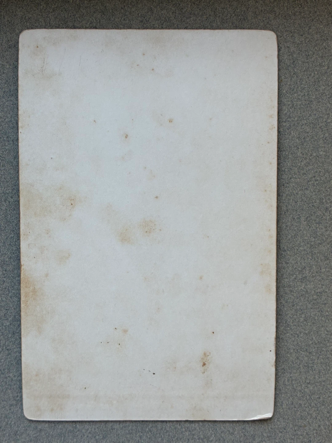 $7 antique vintage portrait cabinet card man cane photograph - photo 3