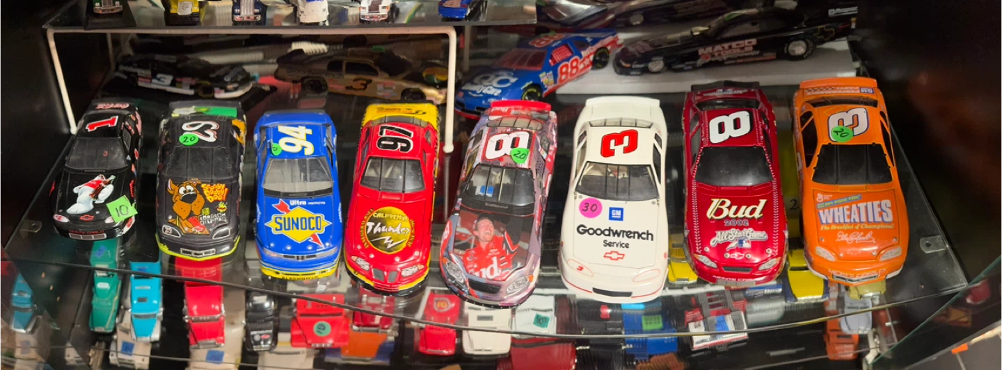 Collection of NASCAR Diecast Cars