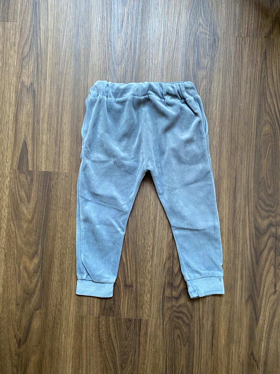Raspberry Republic Organic Cotton Velour Pants Grey 92/98 - photo 4