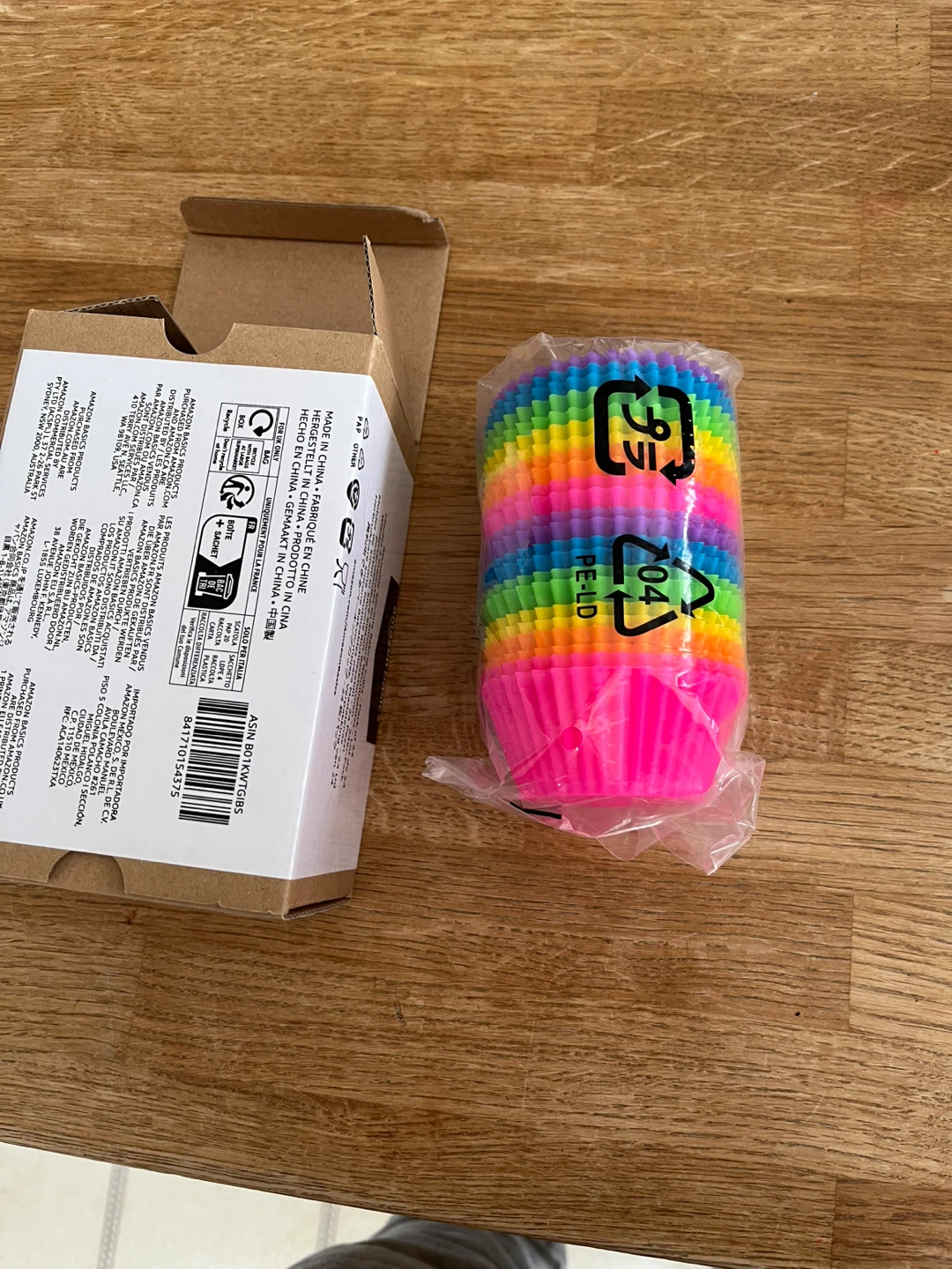 Rainbow Silicone Muffin Liners New - photo 2