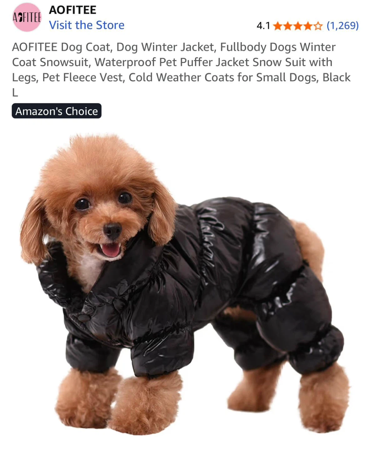Dog Winter Coat